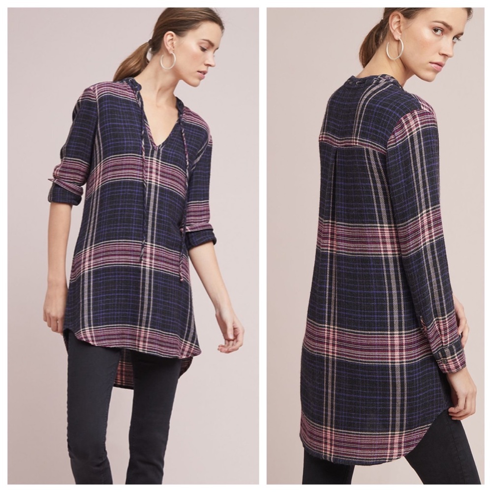 Anthropologie Cloth & Stone Versify Tunic Dress